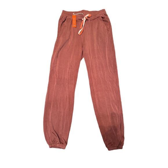 Sundry Pants - Sundry Mauve Soft Drawstring Joggers Size 0, NWT